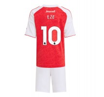 Arsenal Eberechi Eze #10 Koszulka Podstawowa dzieci 2025-26 Krótki Rękaw (+ krótkie spodenki)